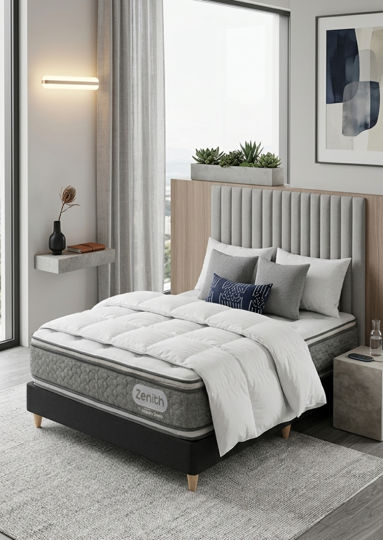 Colchon Zenith en habitacion